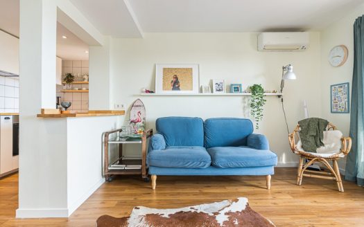 Ref 1854; Renovated sea view apartment with terrace in Palma Bonanova for sale