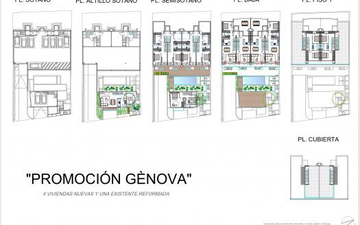 Ref 1870; Unique building plot in Genova with project, license and sea views