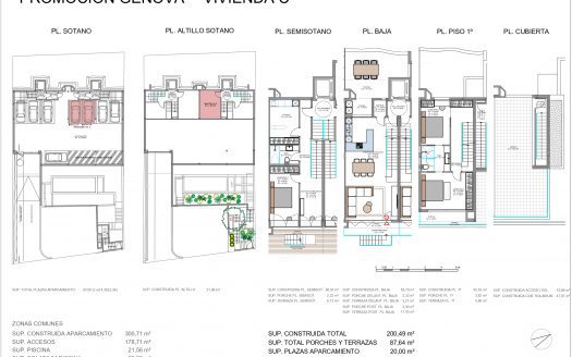 Ref 1870; Unique building plot in Genova with project, license and sea views