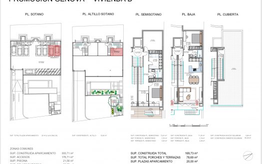 Ref 1870; Unique building plot in Genova with project, license and sea views