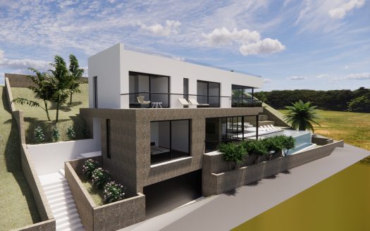 1946; Brandneue Villa mit atemberaubendem Meerblick im wunderschönen Genova zu verkaufen