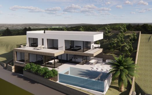 1946; Brandneue Villa mit atemberaubendem Meerblick im wunderschönen Genova zu verkaufen