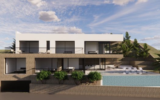 1946; Brandneue Villa mit atemberaubendem Meerblick im wunderschönen Genova zu verkaufen